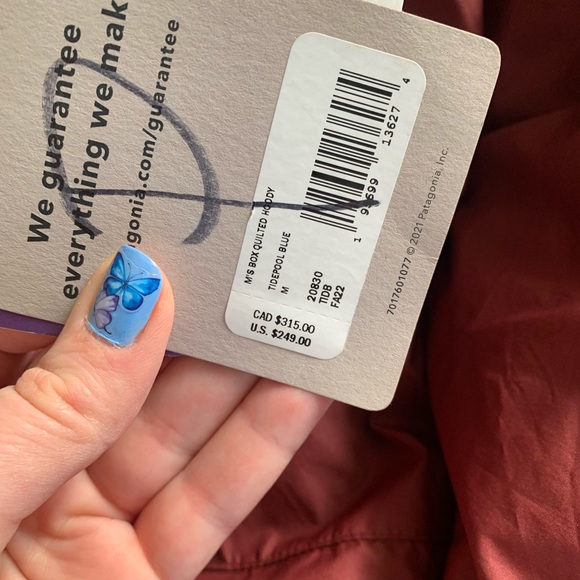 NWT Patagonia Box Quilted Hooded Jacket - Men's - Picture 2 of 4